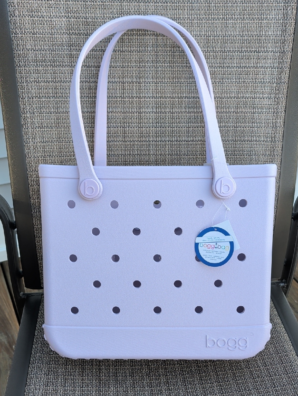 Lavender "Baby" BOGG ⚓ Bag With Interior Zipper Add On Pouch, NWT